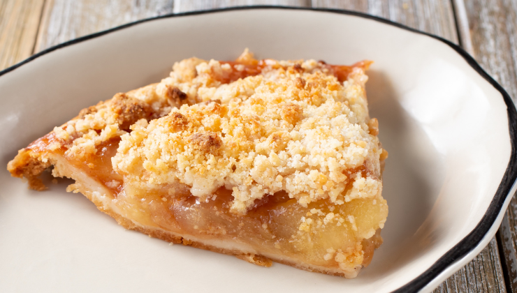 c&oacute;mo hacer crumble de manzana