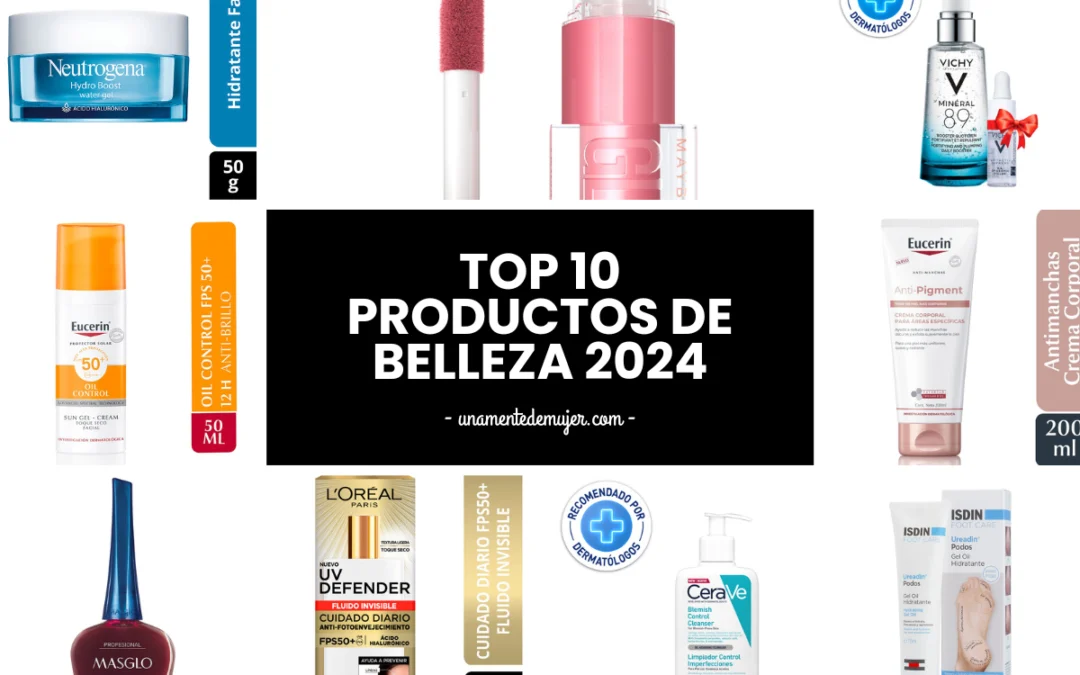 Top 10 de productos de belleza 2024 cyber wow