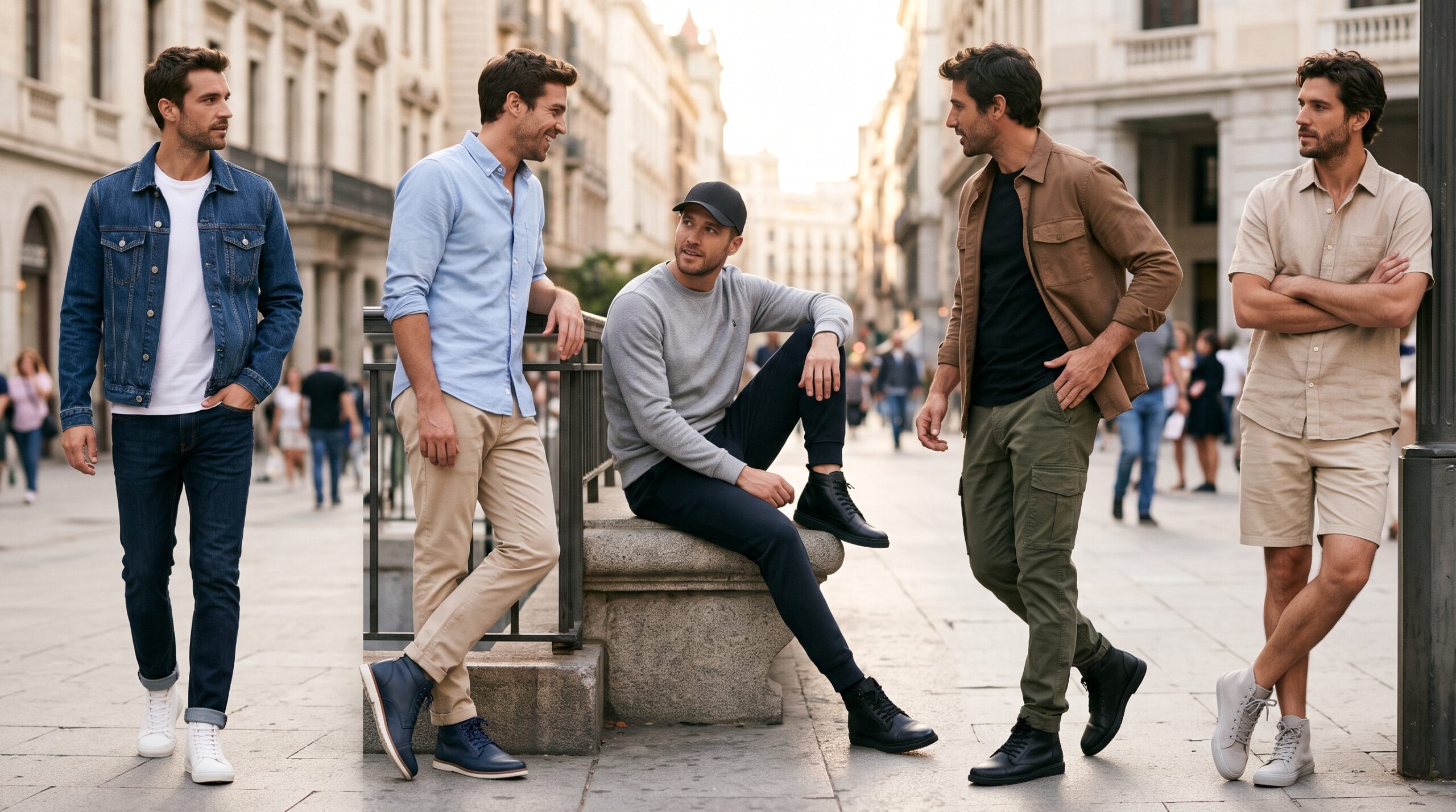 Cómo combinar tenis de bota para hombre y lucir bien