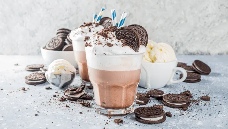 Receta de Frapp&eacute; de Oreo