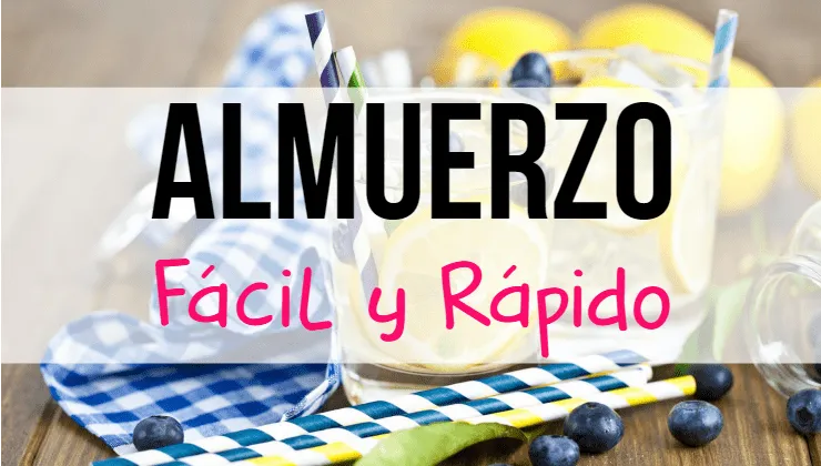 Almuerzo r&aacute;pido
