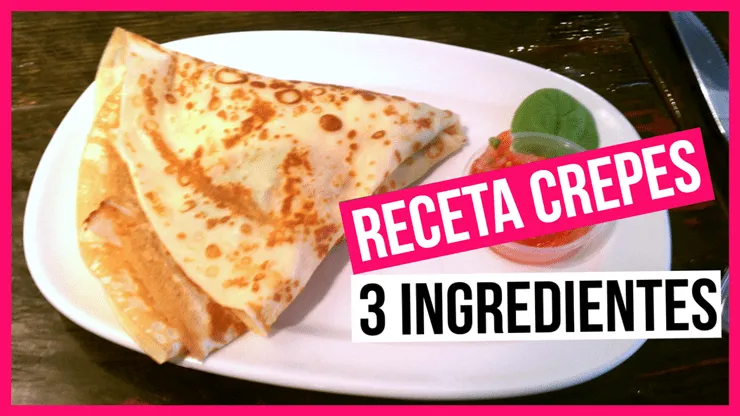 Receta de crepes saludables