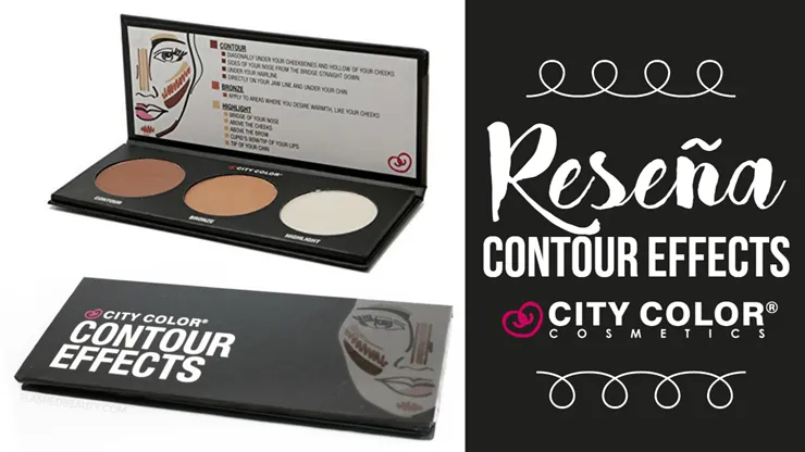 Rese&ntilde;a de la Paleta Contour Effects de CityColor