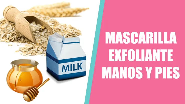 Mascarilla exfoliante para manos y pies