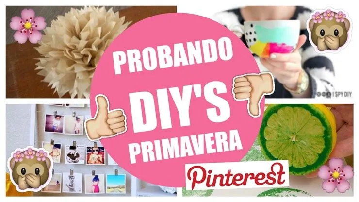 Probando DIY de Pinterest