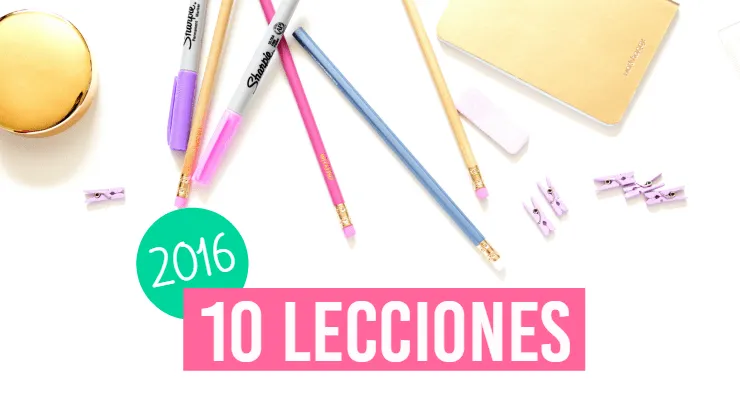 Lecciones del 2016