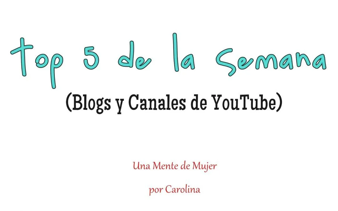 Top5deblogsycanalesdeYouTube