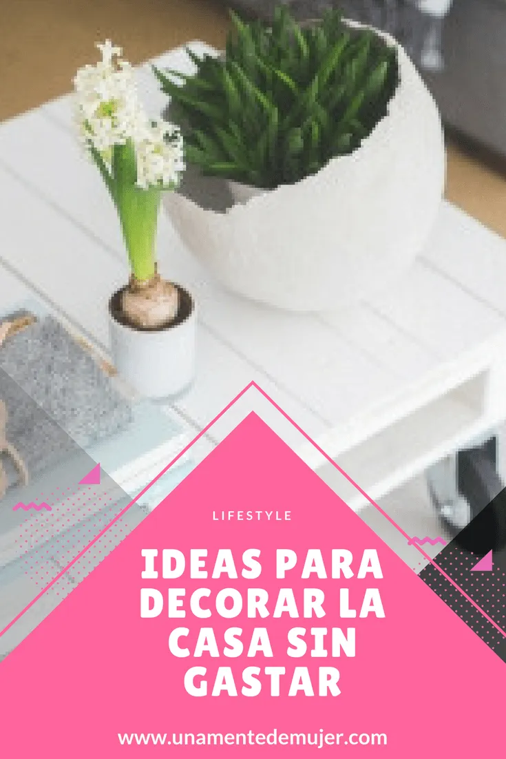 Decorar sin dinero