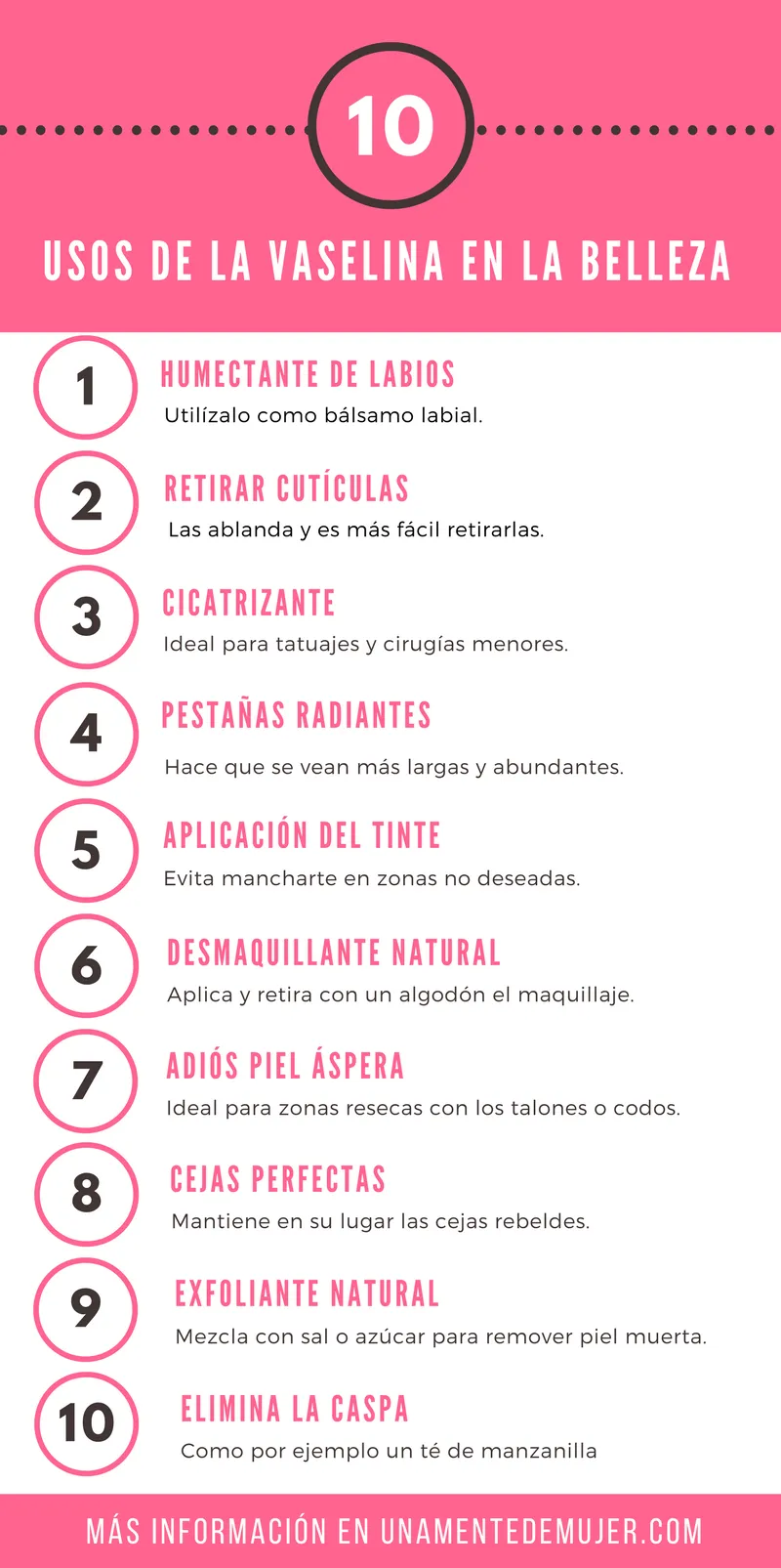 beneficios de la vaselina