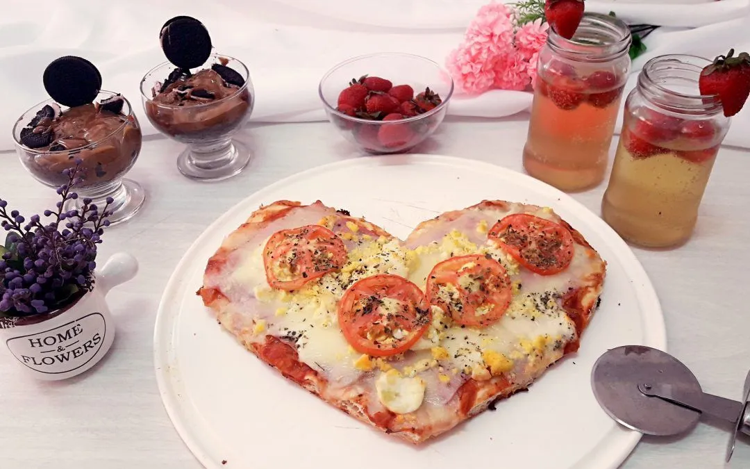 Cena rom&aacute;ntica en casa