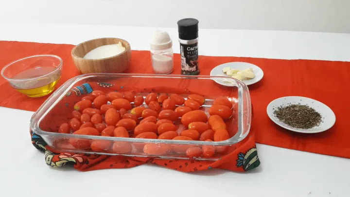 receta de tomates confitados
