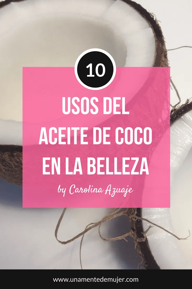 usos del aceite de coco