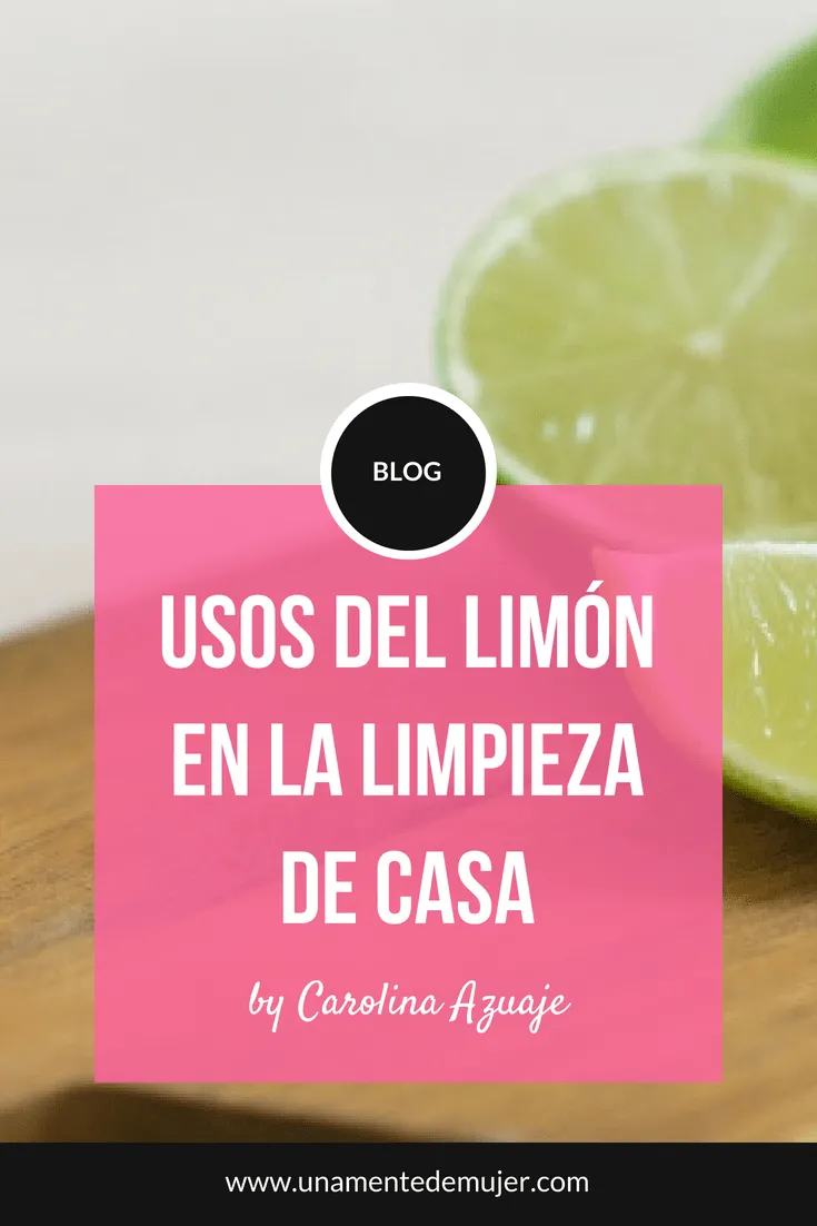 Usos del limón en la limpieza