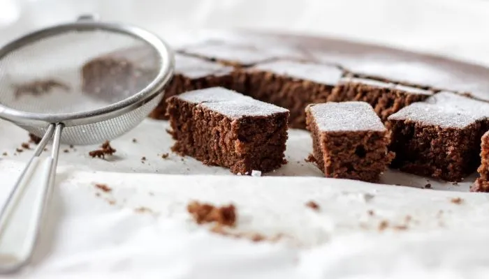 Receta Brownie de chocolate en microondas paso a paso