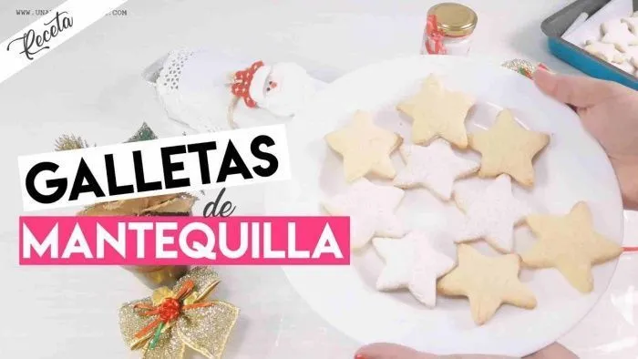 Receta de galletas de mantequilla