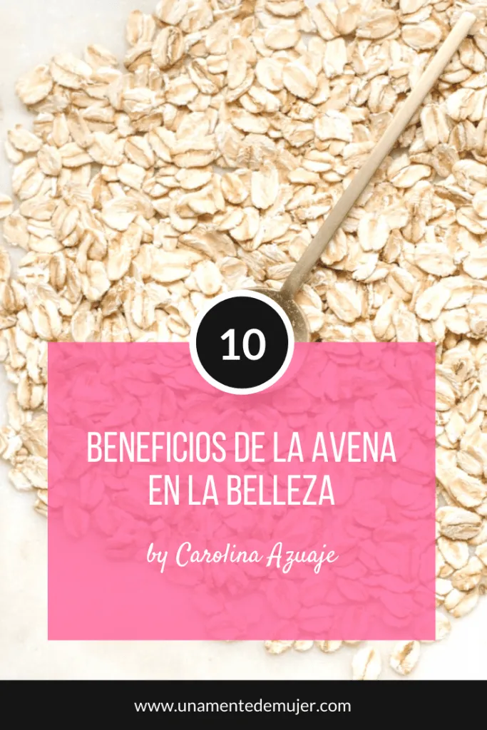 usos de la avena en la belleza