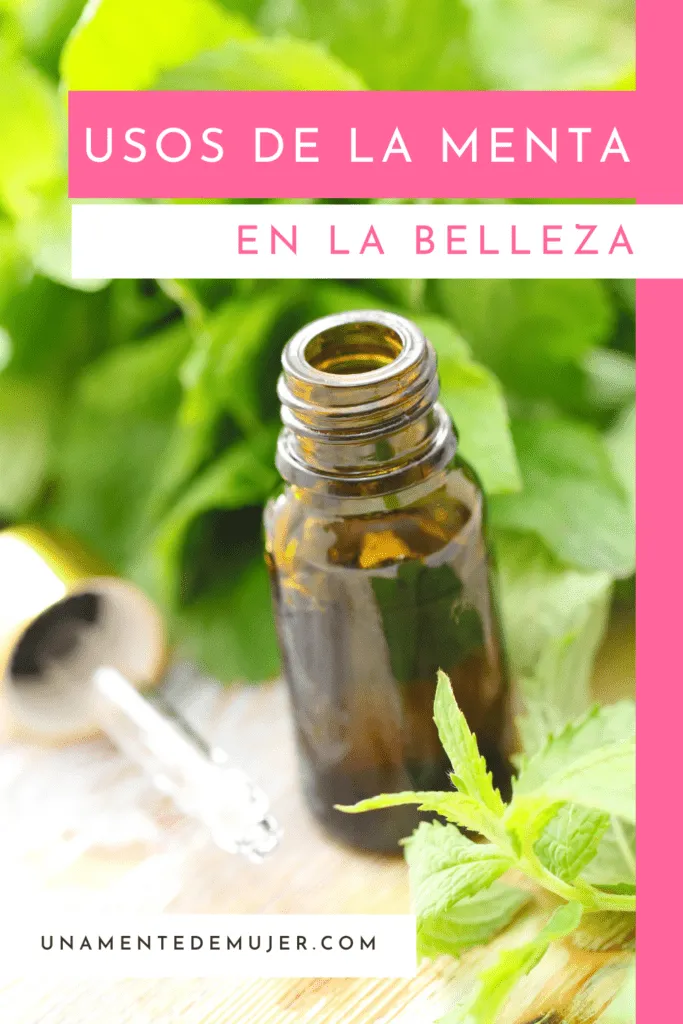 usos de la menta en la piel
