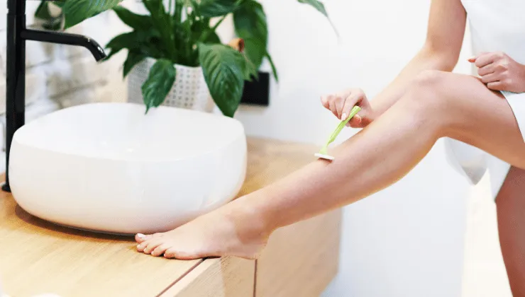 Pasos para rasurar las piernas