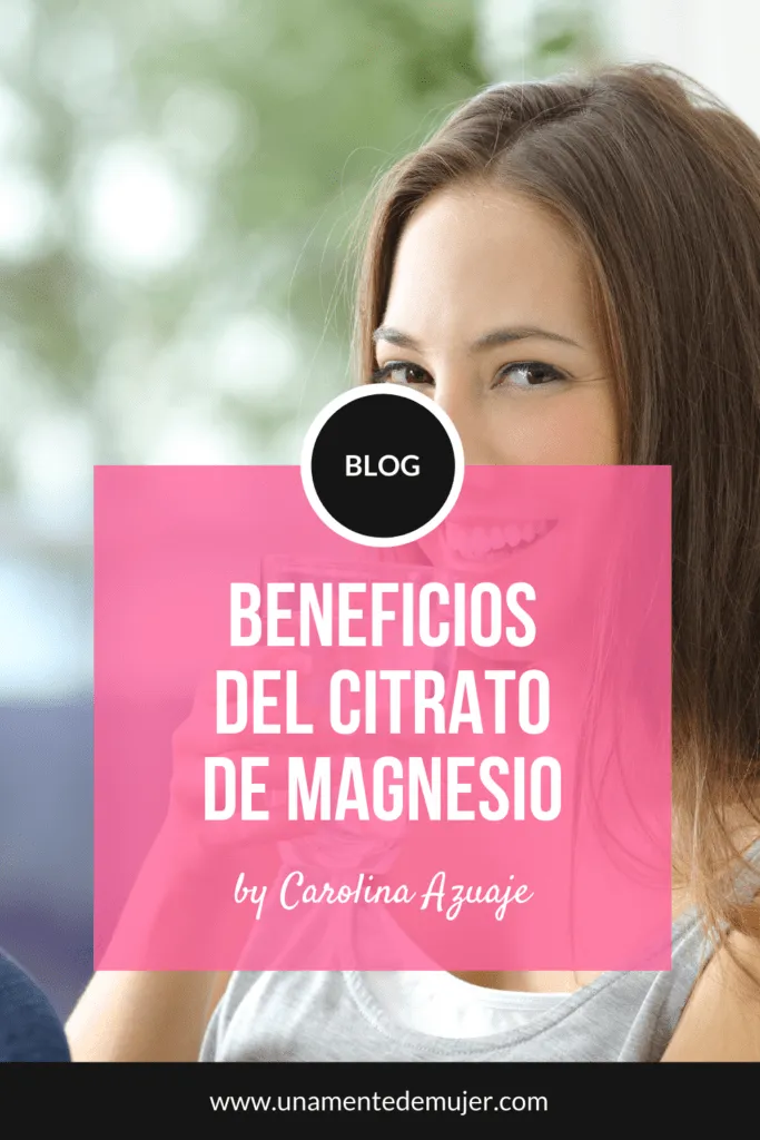 Para qué sirve el citrato de magnesio