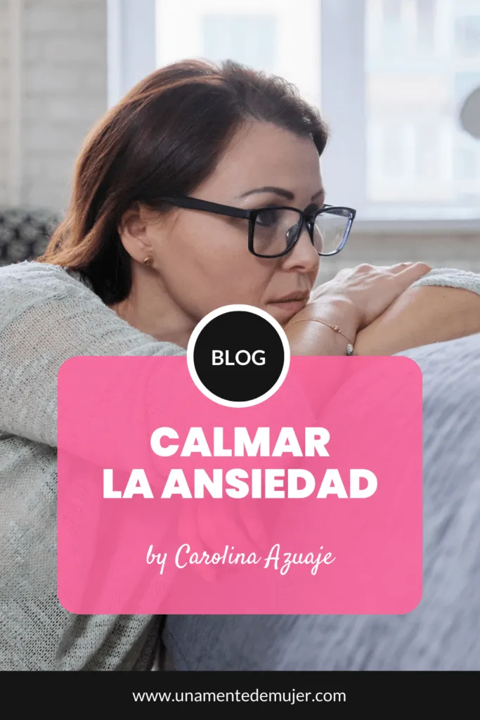 quitar la ansiedad