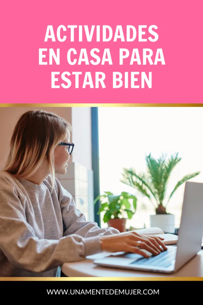 actividades en casa para relajarse