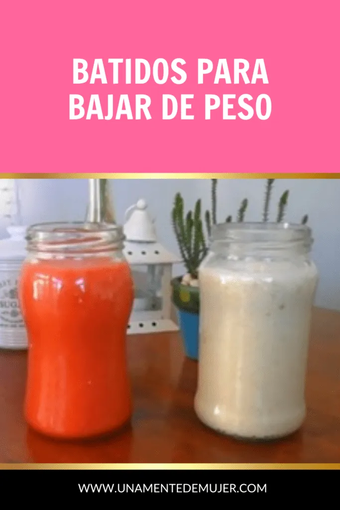 batidos saludables para adelgazar