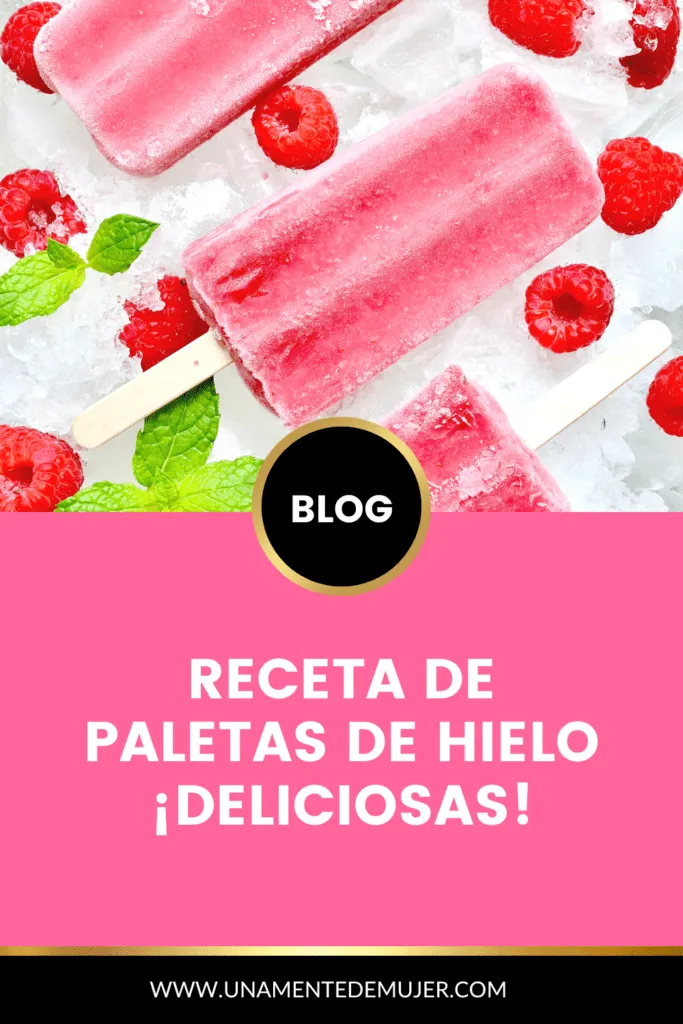 Cómo hacer paletas de hielo paso a paso