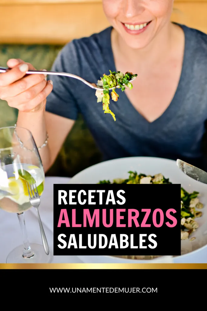 COMIDA SANA PARA EL ALMUERZO