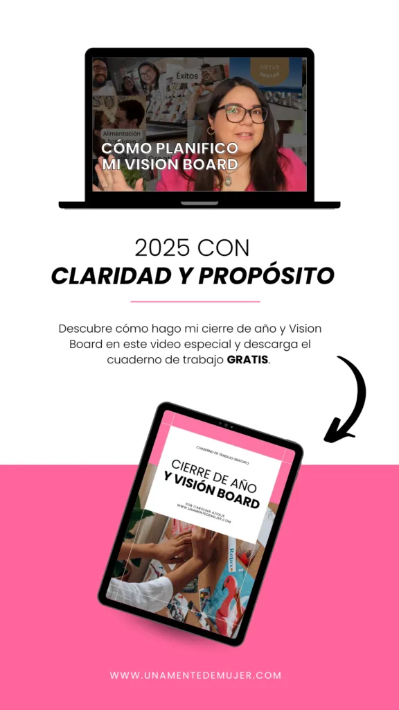 C&oacute;mo hacer un vision board