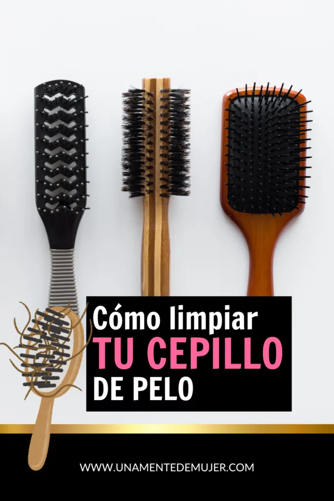 como limpiar los cepillos y peines del pelo