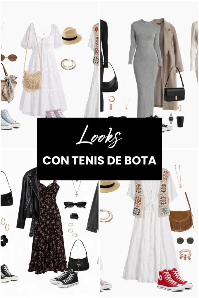 Looks con tenis de botas