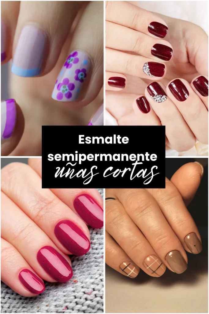 u&ntilde;as cortas en gel
